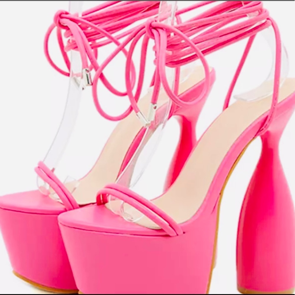 Sale Kisha pink heels